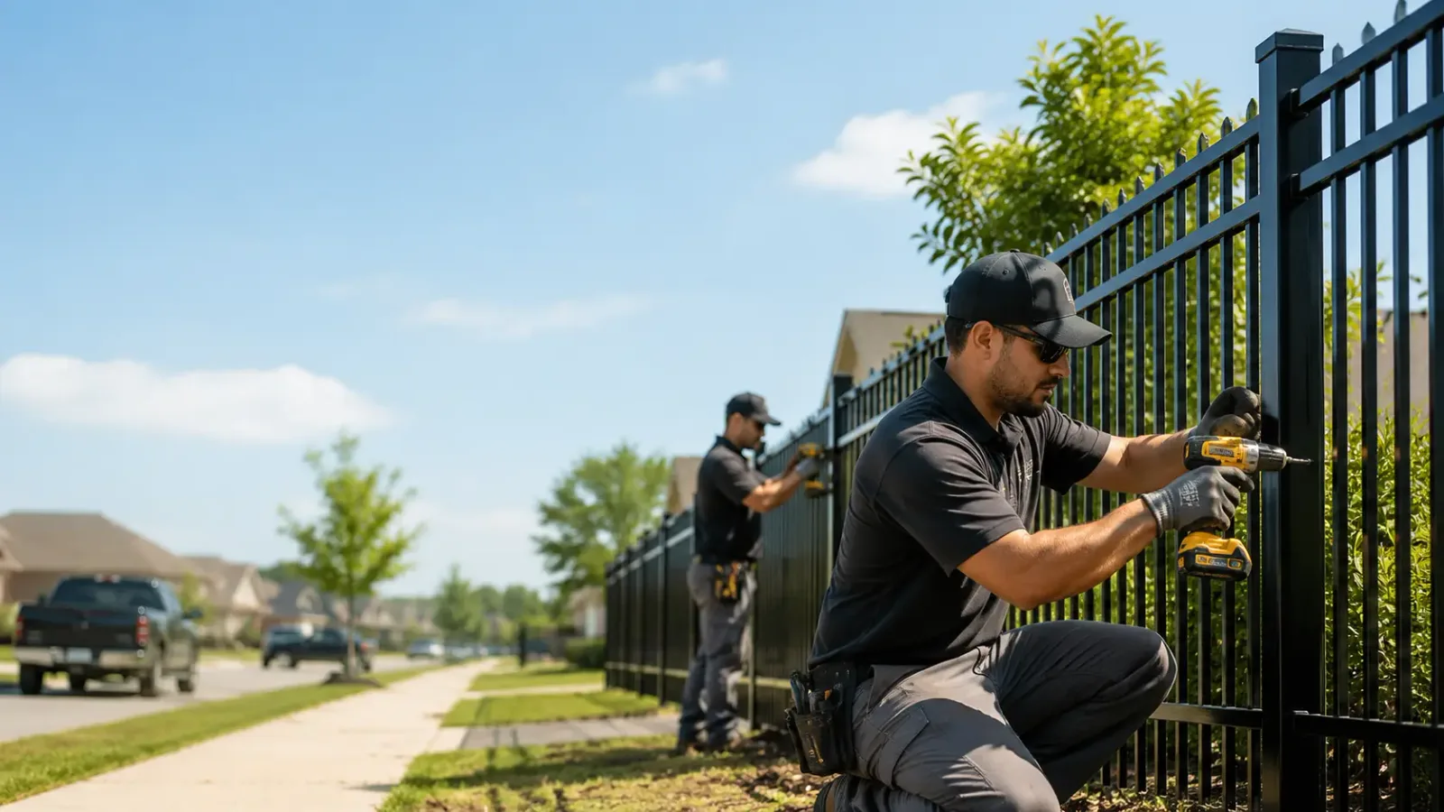 Metal Fence Installation in Crestwood, KY
